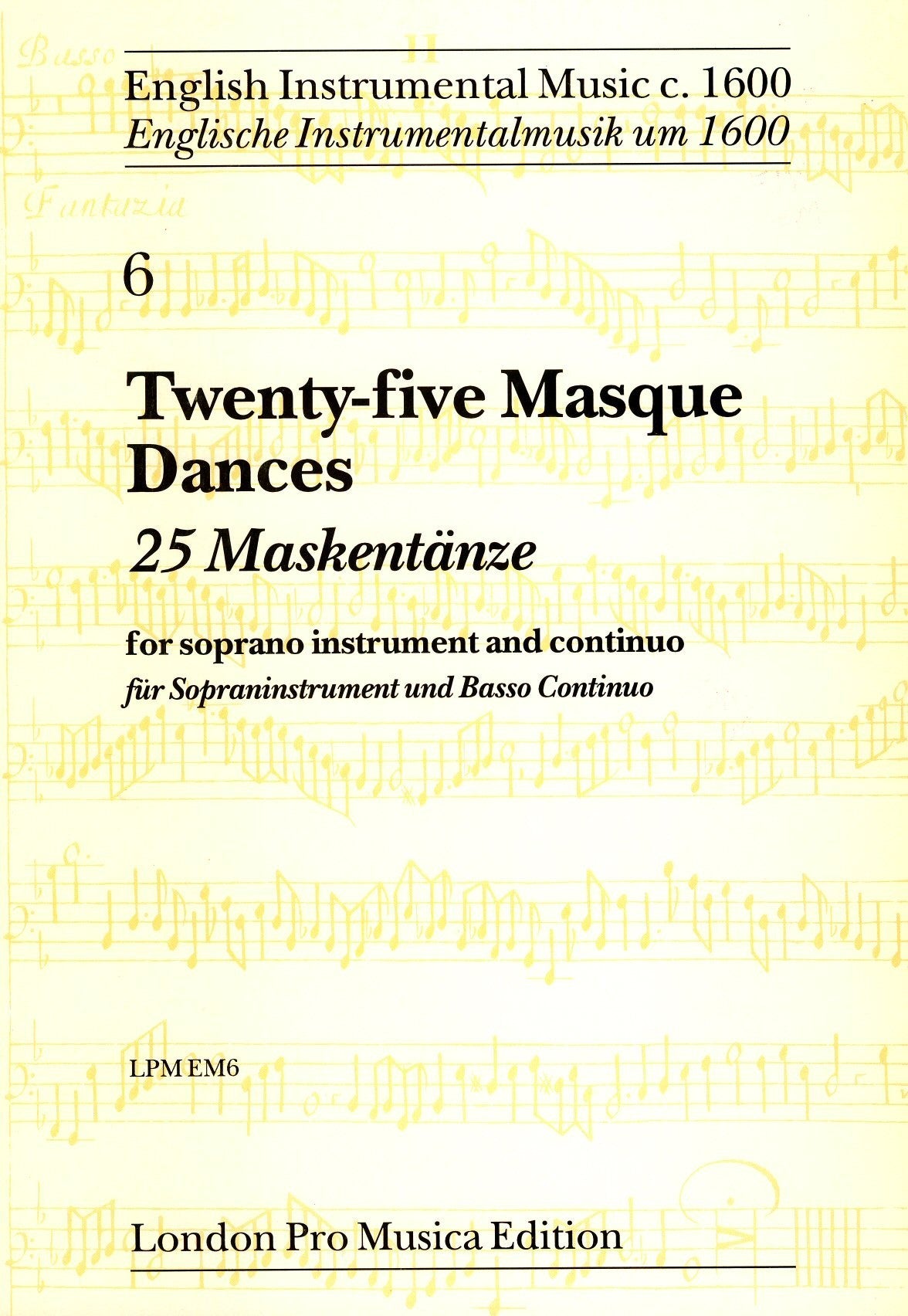 Twenty-Five Masque Dances