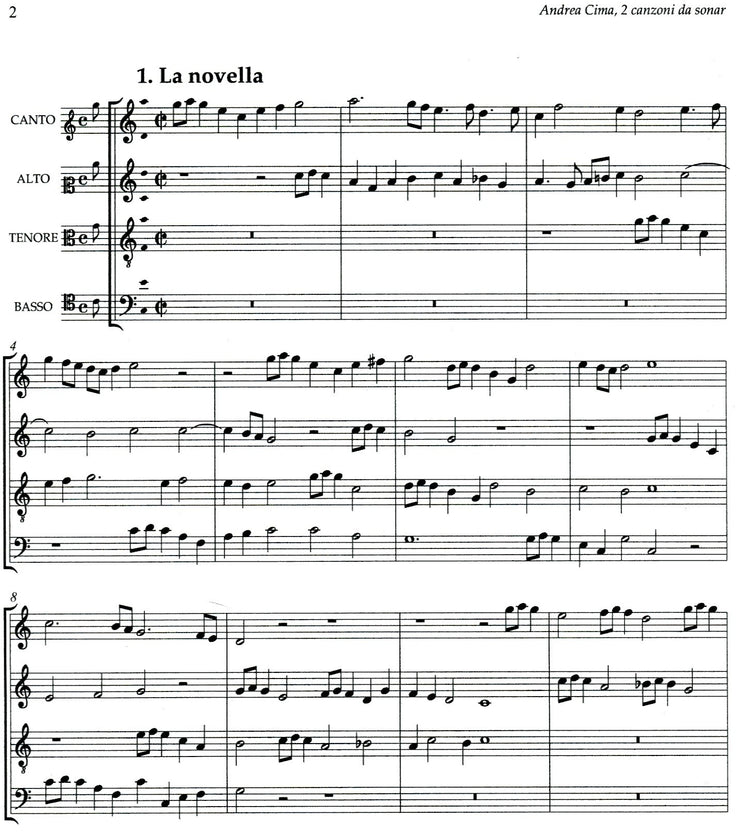 2 Canzoni da sonar