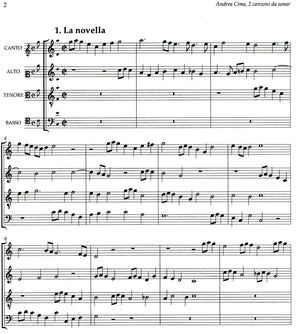 2 Canzoni da sonar