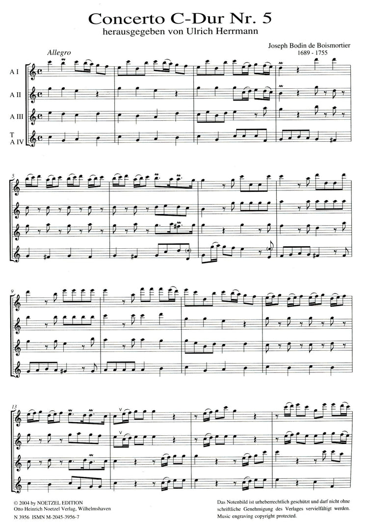 Concerto No. 5 in C Major