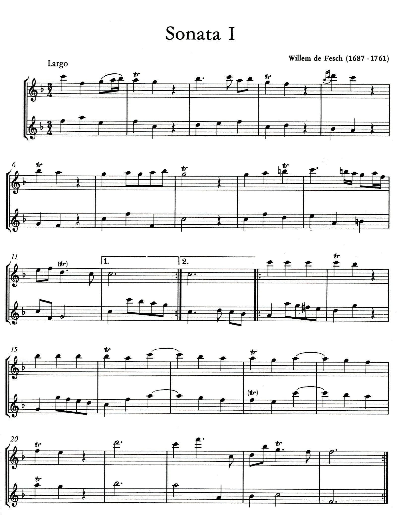 Sonatas from Op9