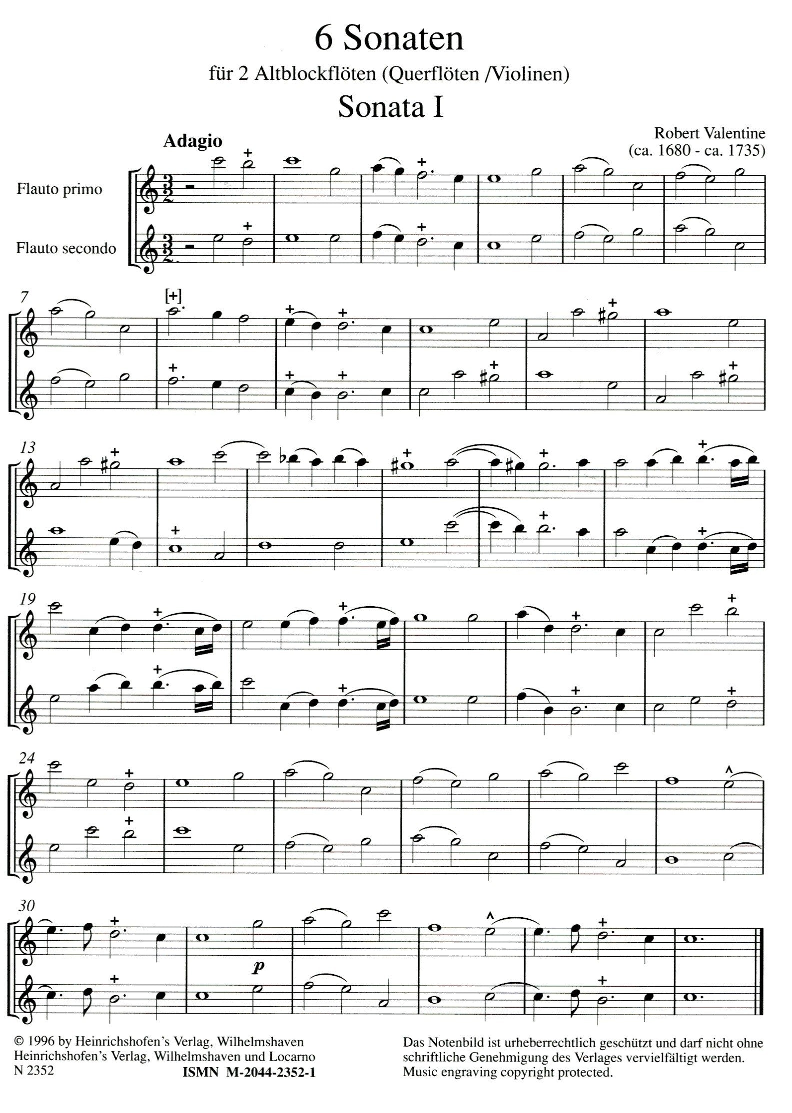 6 Sonatas from Op 5