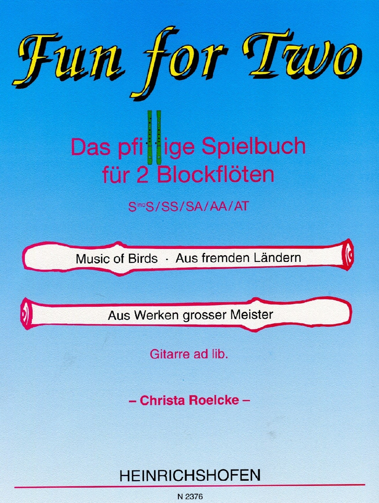Fun for Two the Witty Songbook