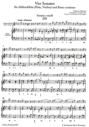 Four Sonatas Book I