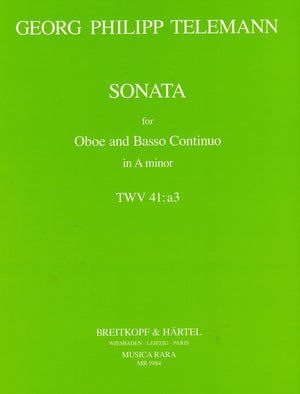 Sonata in a min TWV 41:a3