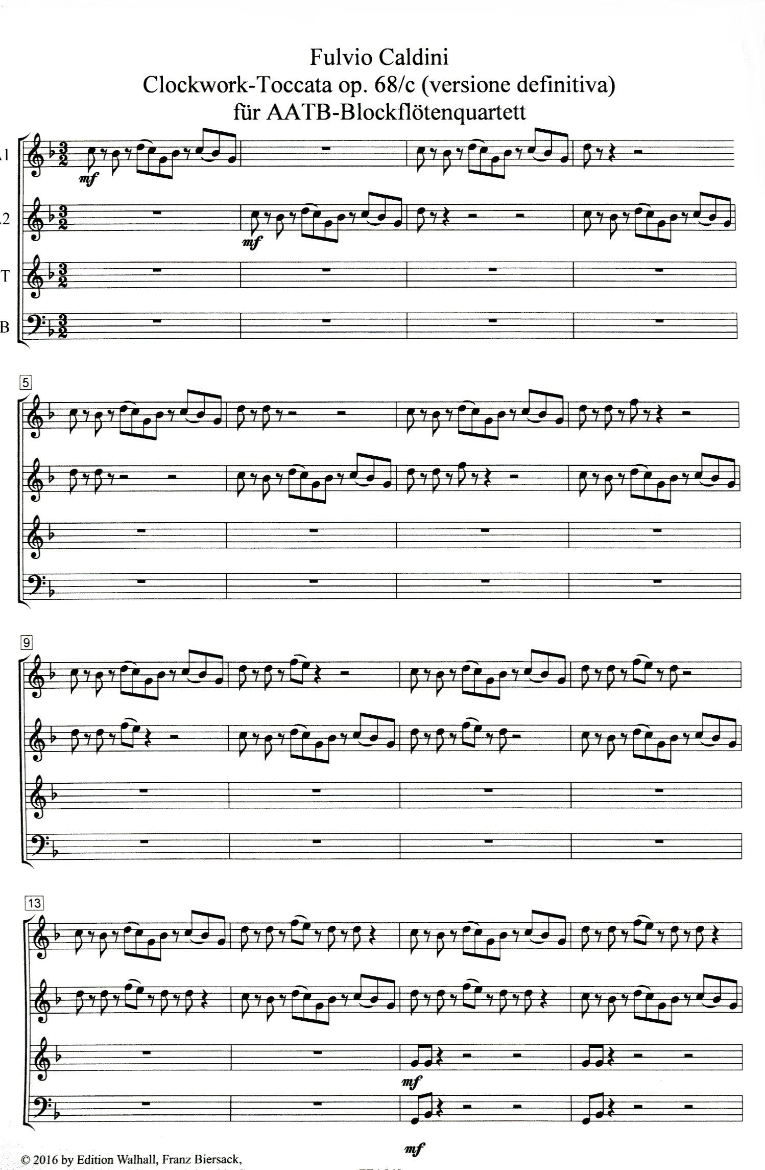 Clockwork-Toccata Op 68/c