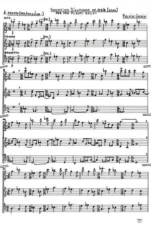 Sonatina d'autunno, Op. 105/B