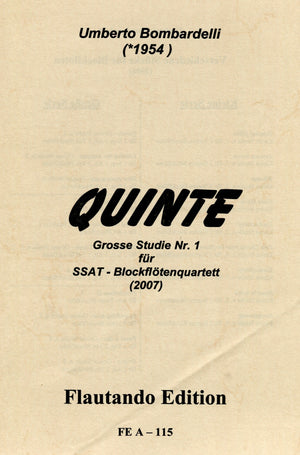 Quinte: Grosse Studie nr. 1