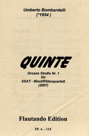 Quinte: Grosse Studie nr. 1