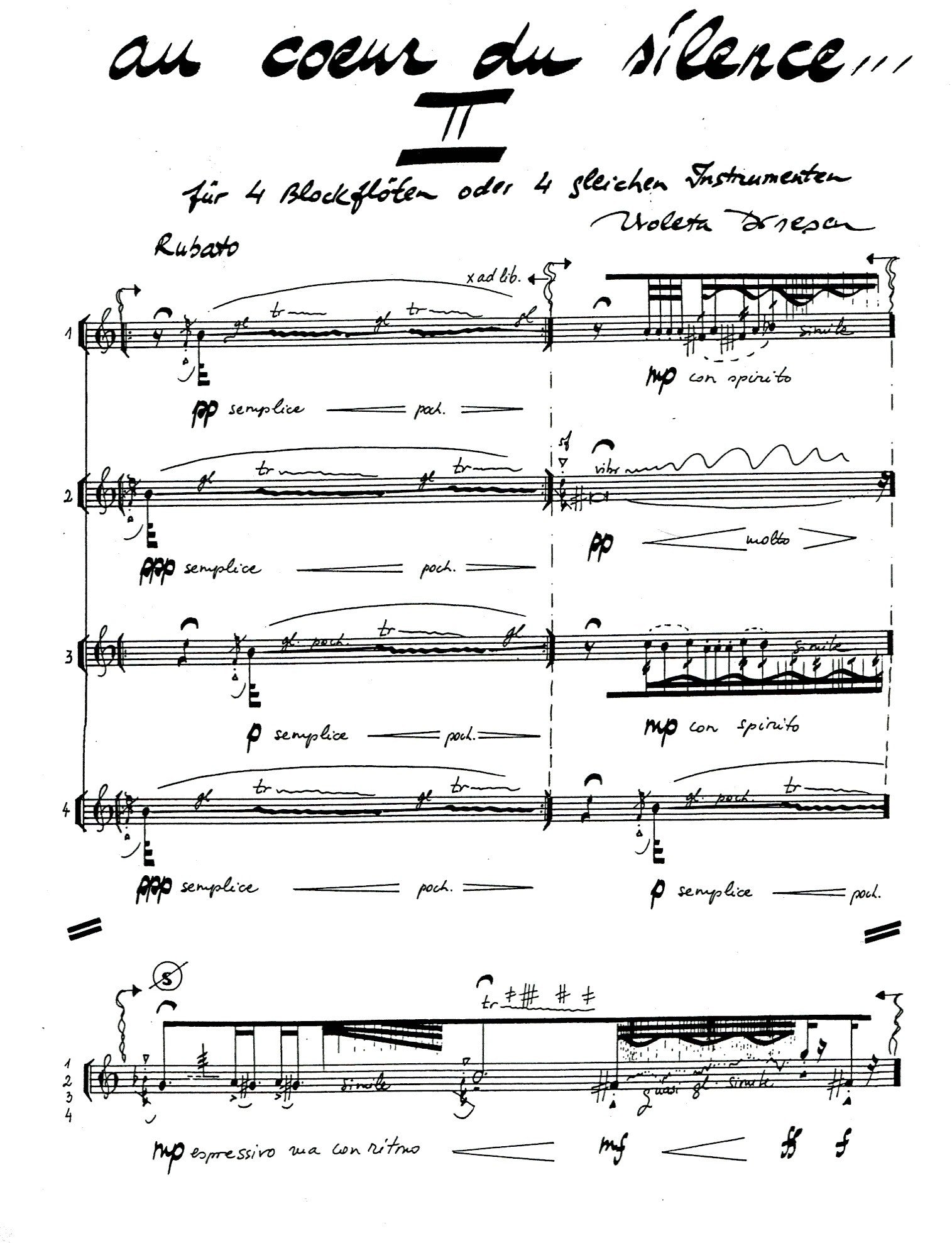 Au coeur de silence II