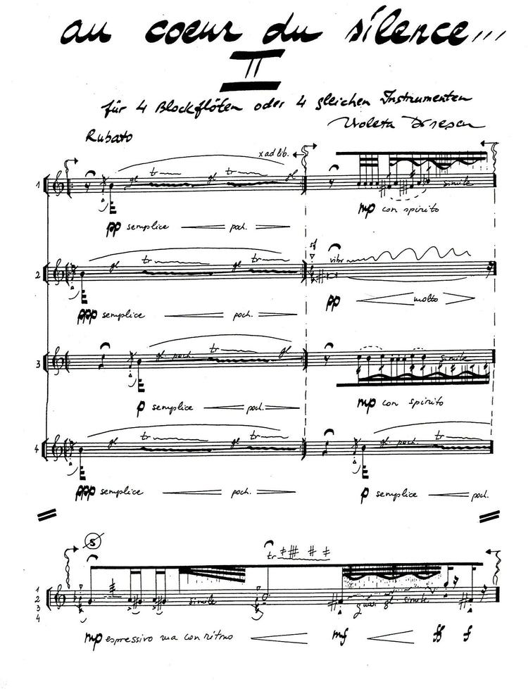 Au coeur de silence II
