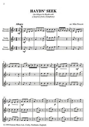 Haydn' Seek: Two Themes