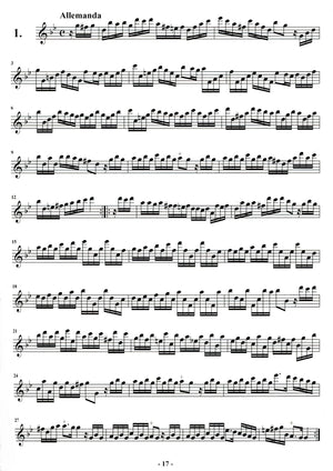 Baroque Solo Pieces for Recorder
