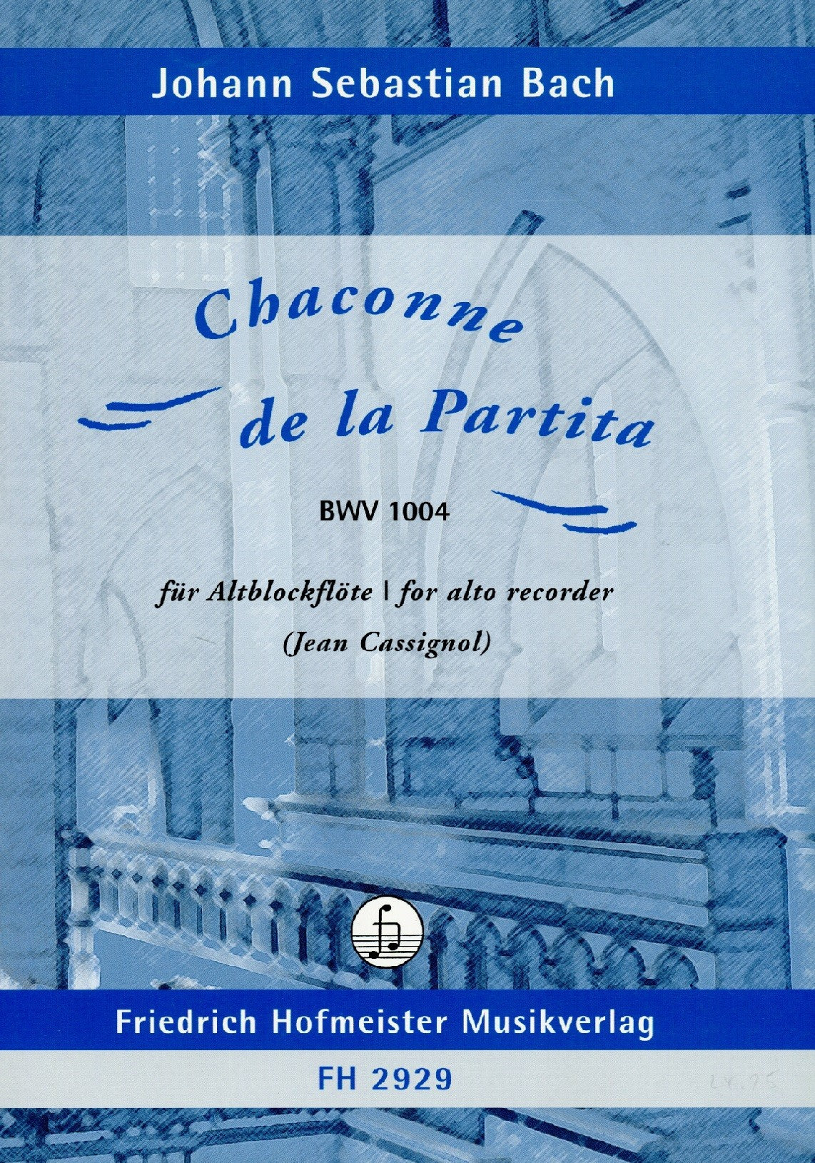 Chaconne de la Partita BWV 1004