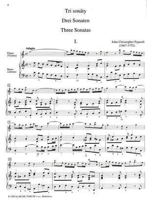 Three Sonatas