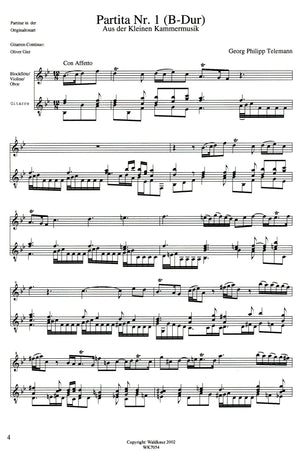 Partita no. 1 (Bb Major)