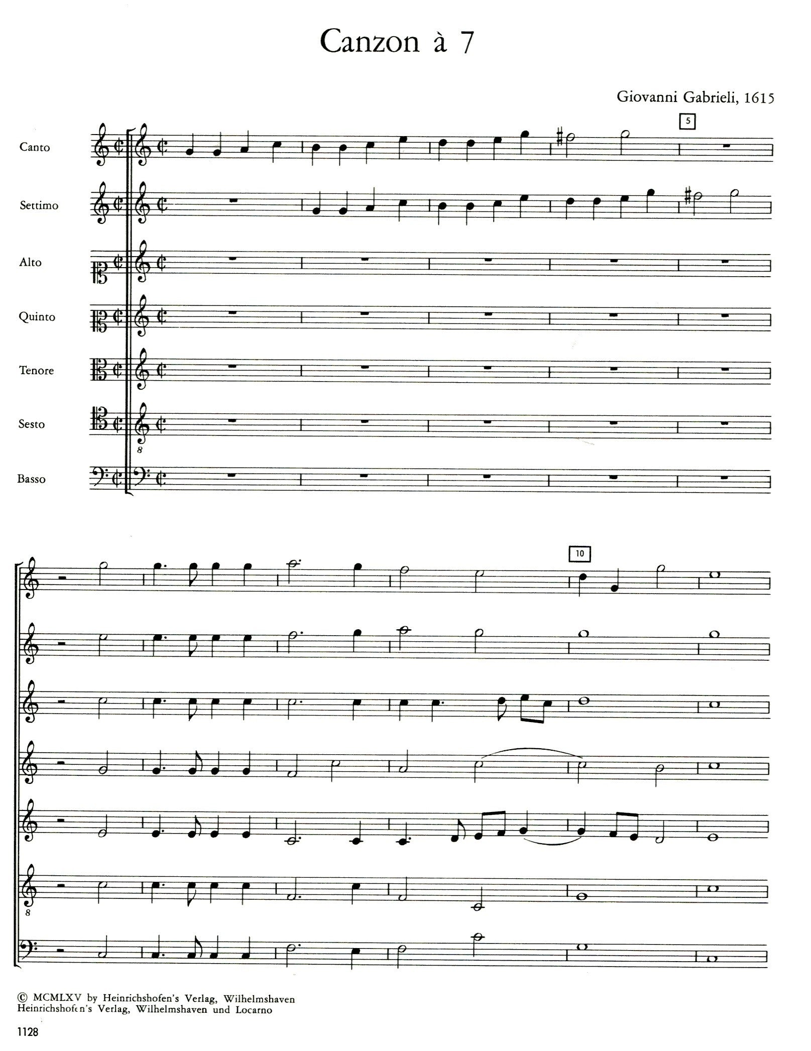 Canzone a 7