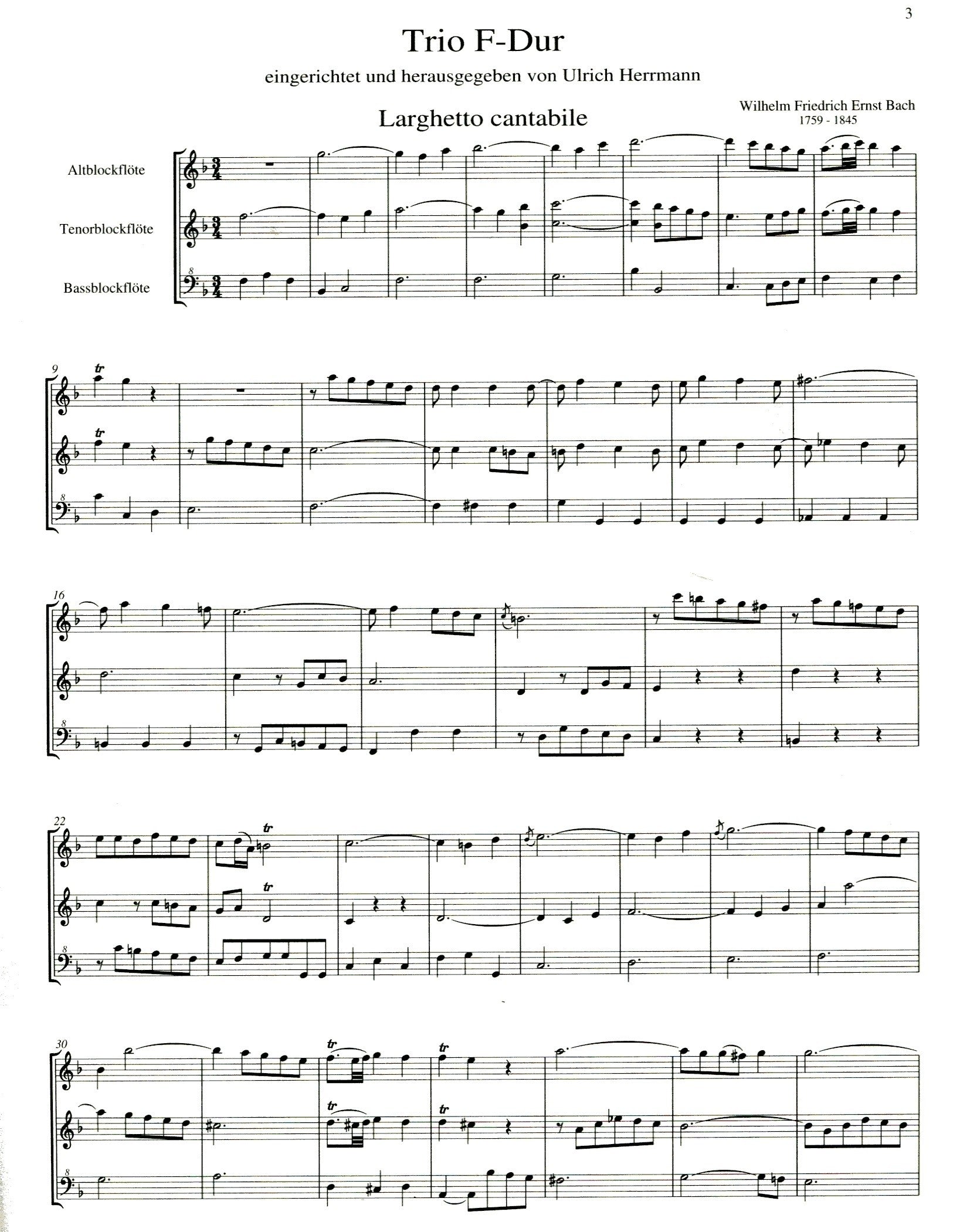 Trio in F Major