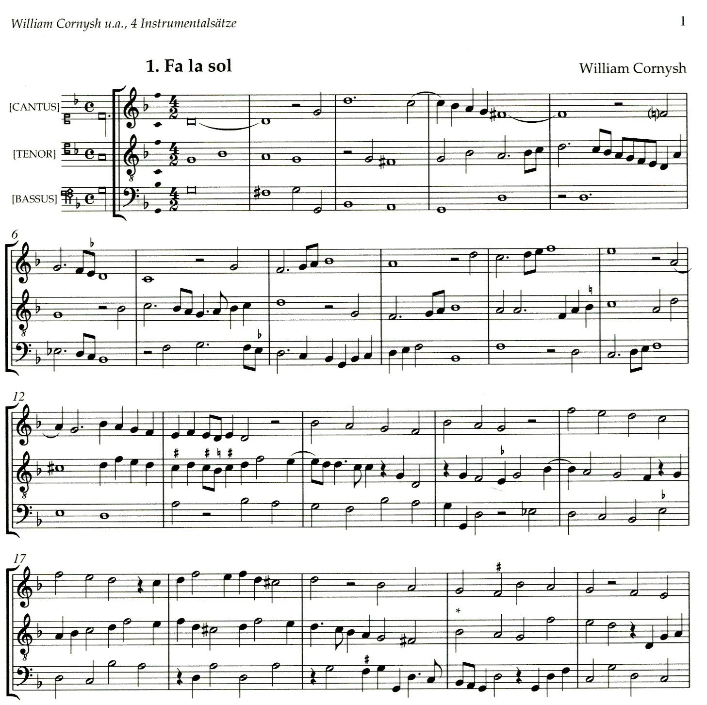 4 Instrumentalstucke fur 3 Instrumente