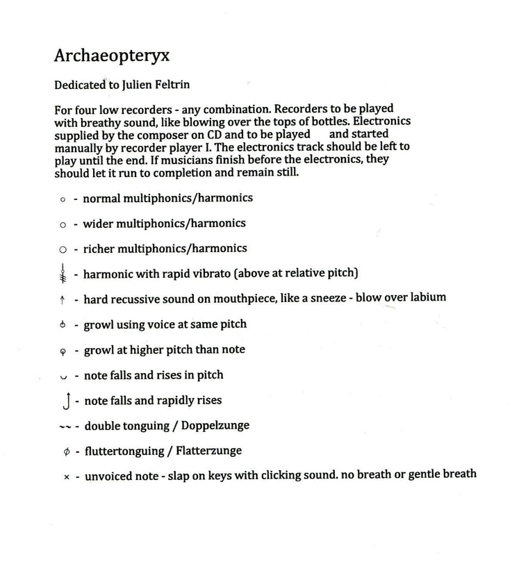 Achaeopteryx