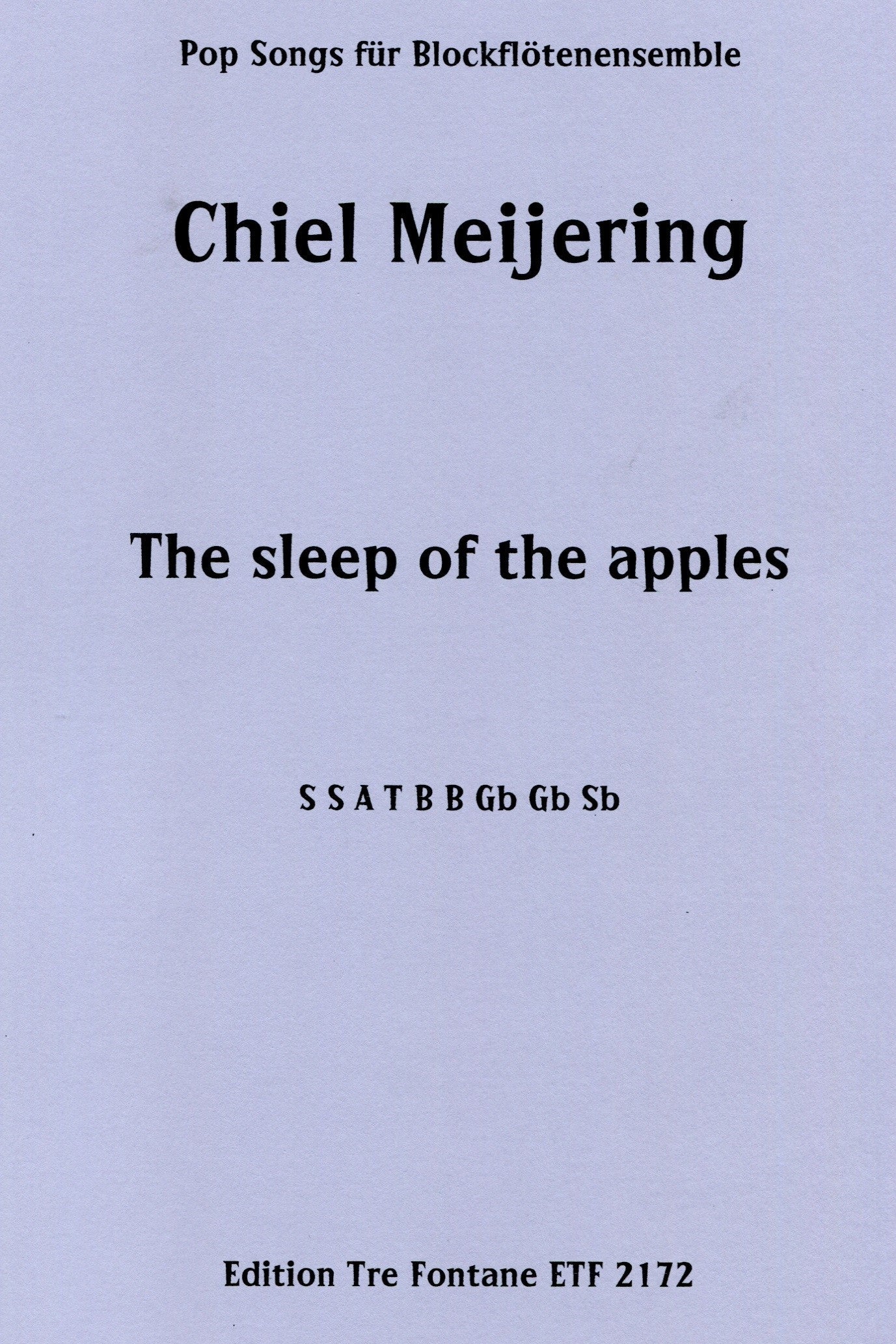 The Sleep of the Apples