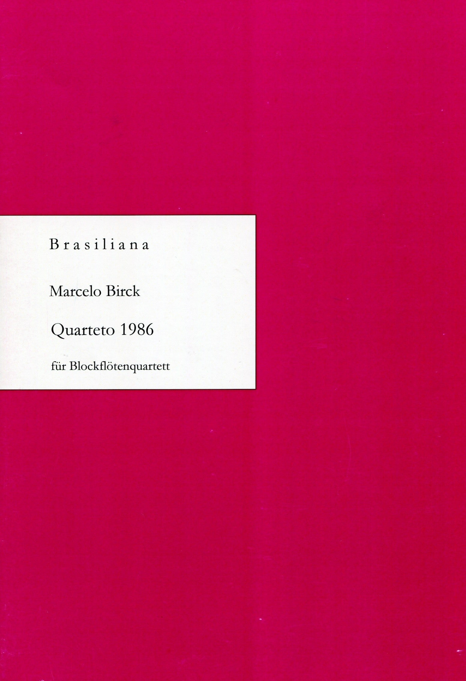 Quarteto 1986