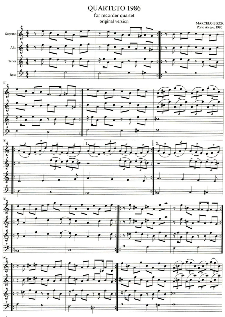 Quarteto 1986
