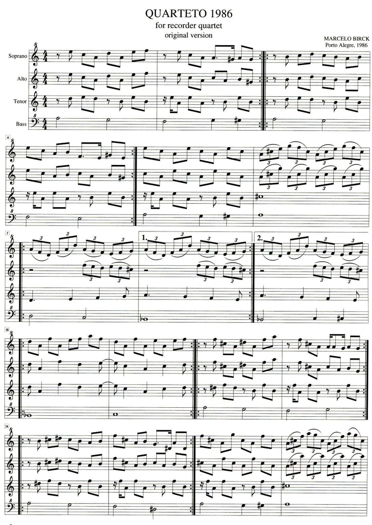 Quarteto 1986