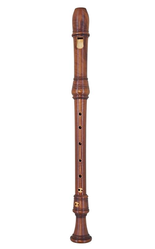 Takeyama Handmade Treble Recorder after Bressan in European Boxwood