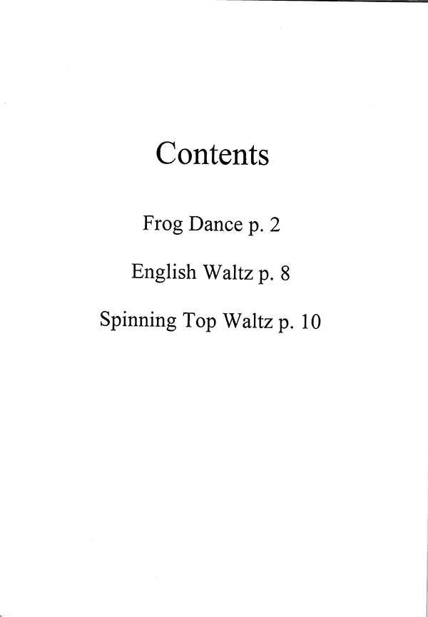 Three Dances