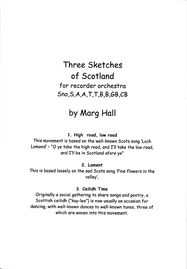 Three Sketches of Scotland
