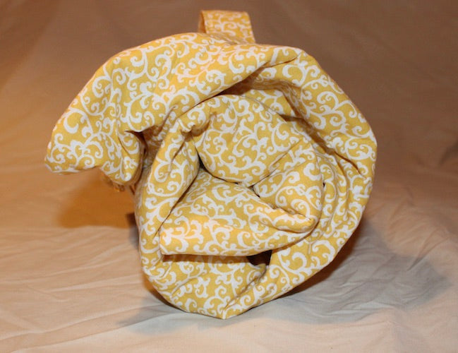 Handmade Recorder Roll (Yellow Swirls)